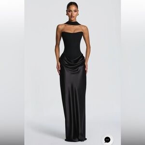 Babyboo Maggie Maxi Dress (Black, XS)